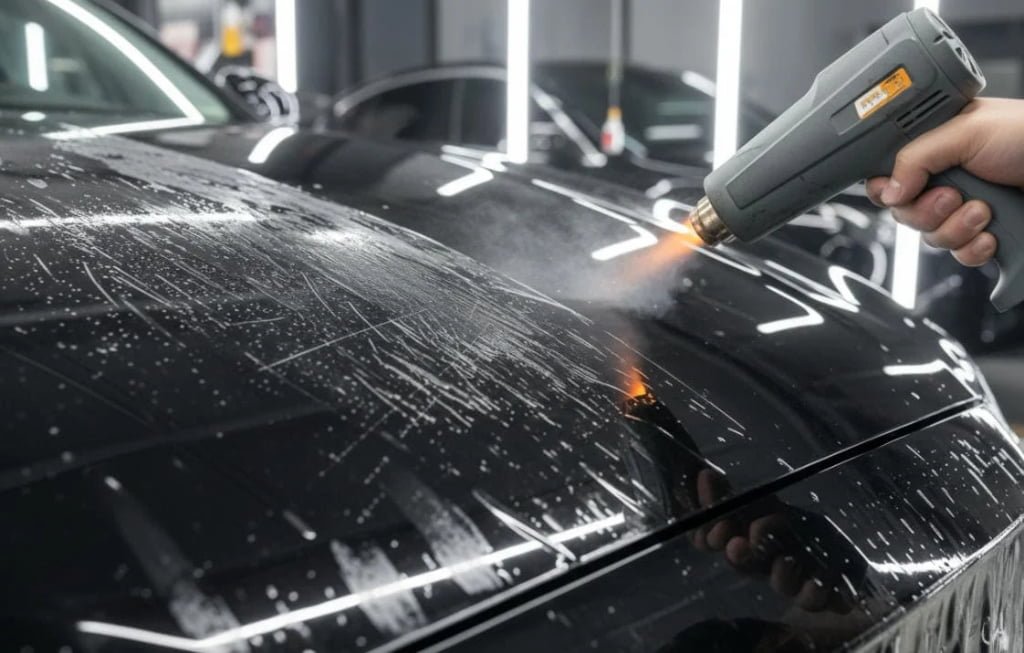 Flawless PPF Finish on a Car