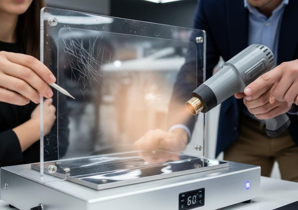 Demonstrating PPF Self-Healing Properties